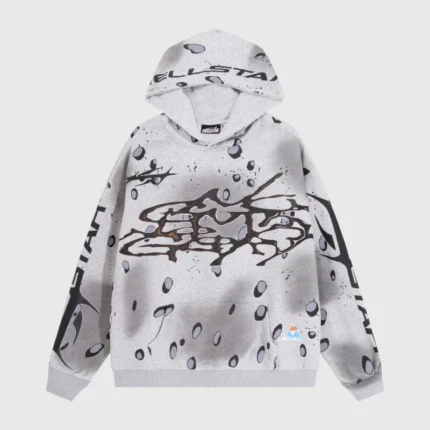 Hellstar All-Over Graphic Print Hoodie