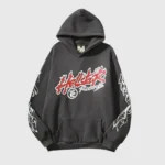 Hellstar Records Tour Flame Print Hoodie