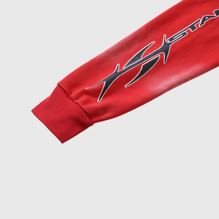 Hellstar Red Airbrushed Tracksuit - Image 9
