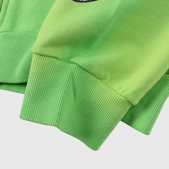 Hellstar Graffiti Zip-Up Green Hoodie - Image 5