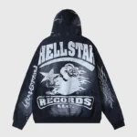 Hellstar Black Graphic Print Tracksuit - Image 3