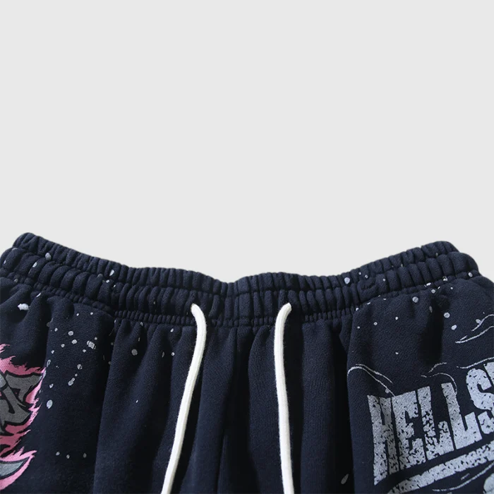 Hellstar Black Graphic Print Tracksuit - Image 14