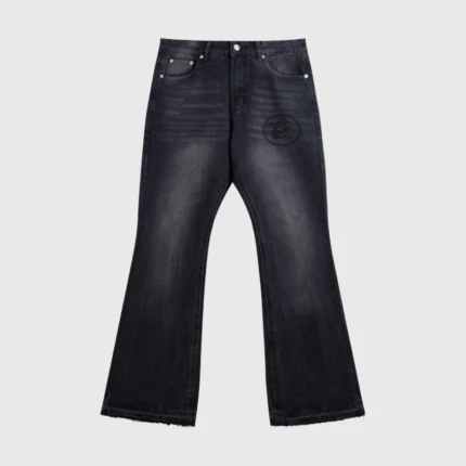 Hellstar Black Washed Denim Jeans