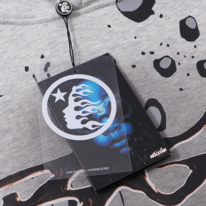 Hellstar All-Over Graphic Print Hoodie - Image 3