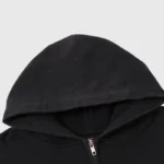 Hellstar Ohm Zip-Up Black Hoodie - Image 5