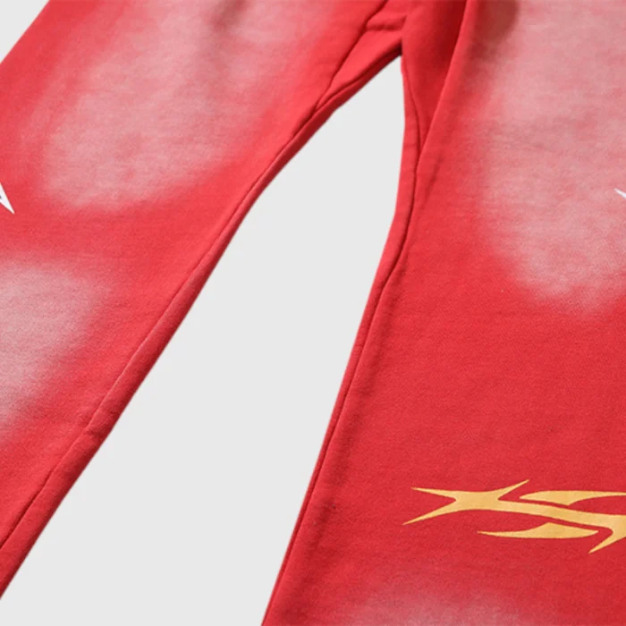 Hellstar Red Airbrushed Tracksuit - Image 17