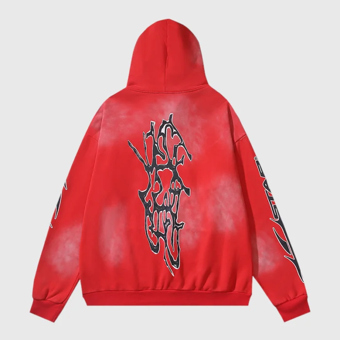 Hellstar Red Airbrushed Tracksuit - Image 3