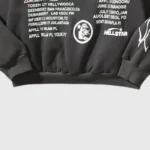 Hellstar Records Tour Flame Print Hoodie - Image 6