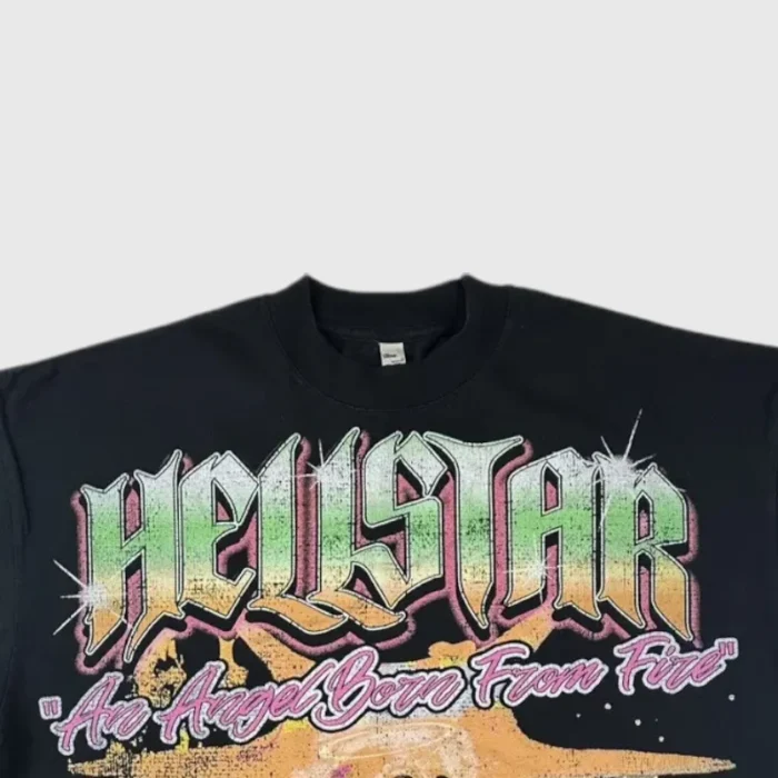 Hellstar Angel Born Fire T-shirt