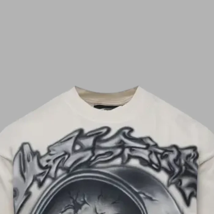 Hellstar Mark Longsleeve Sweater white