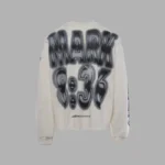 Hellstar Mark Longsleeve Sweater white