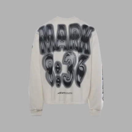 Hellstar Mark Longsleeve Sweater white