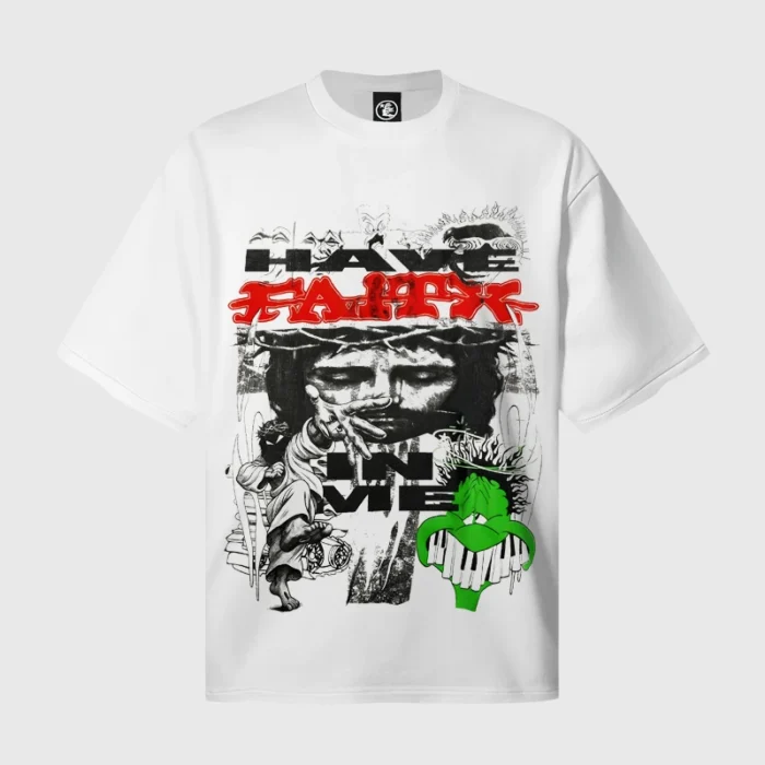 Hellstar Faith T-Shirt White