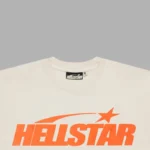 Hellstar Classic T-Shirt Closeup Beige