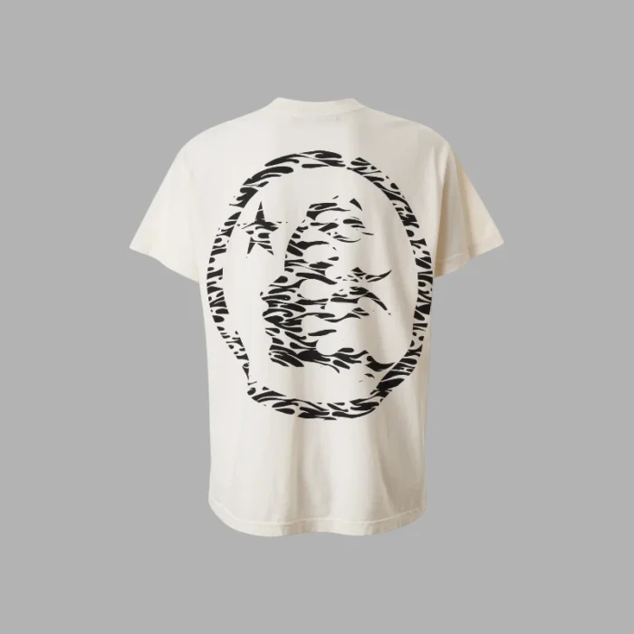 Hellstar Classic Tribal Print T-Shirt black white