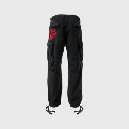 Hellstar Canvas Cargo Pants black