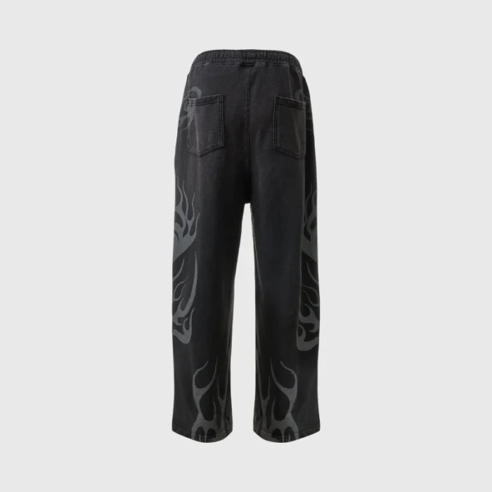 Hellstar Tribal Flame Sweatpants black