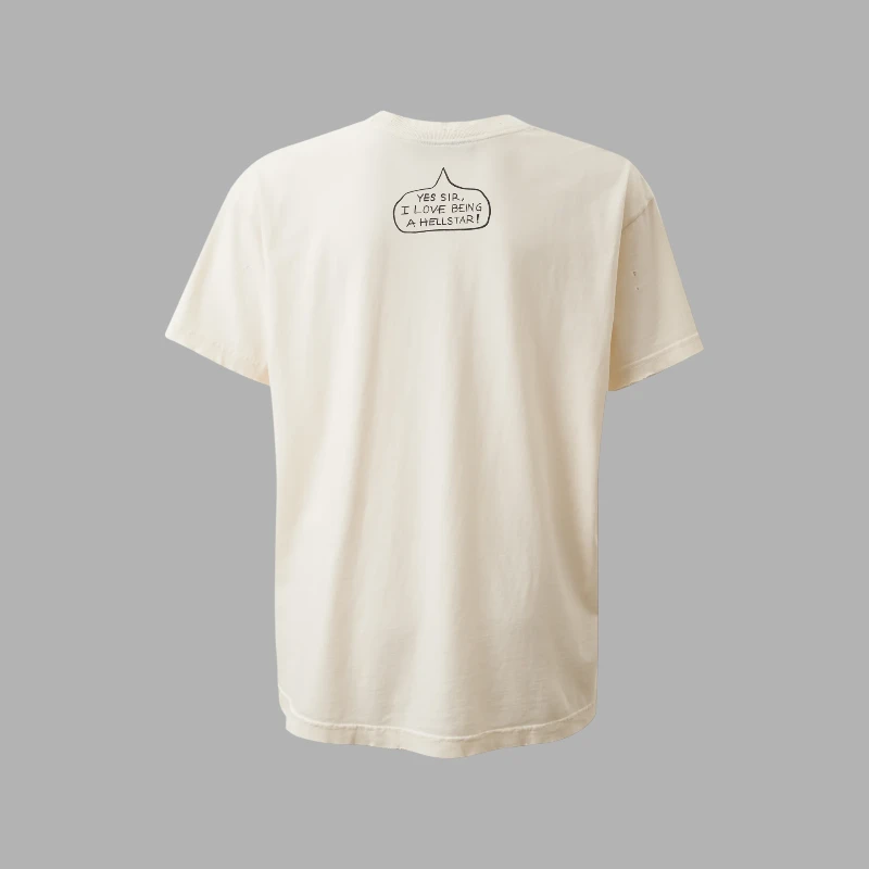 Hellstar Cartoon Cross T-Shirt Back