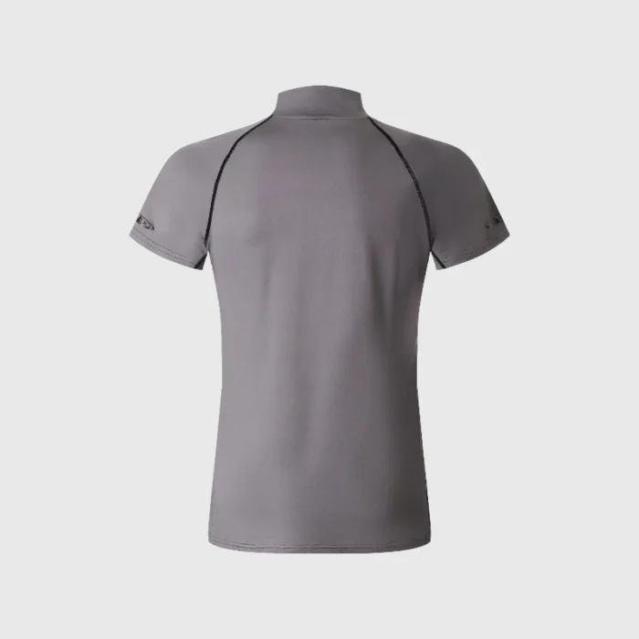 Hellstar Mockneck Compression T-Shirt grey