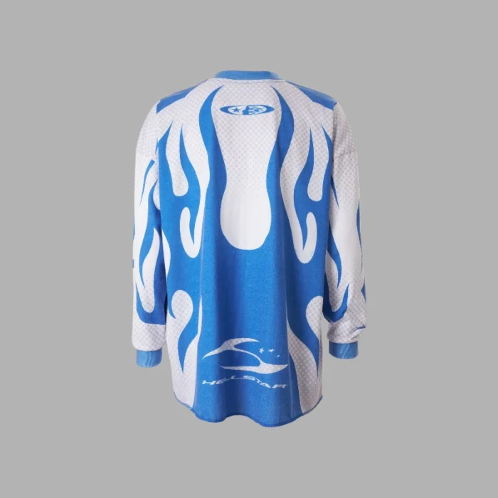 Hellstar Moto Longsleeve Jersey blue