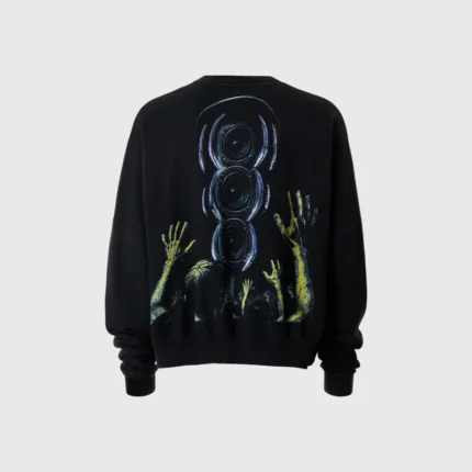 Hellstar Live Crewneck Longsleeve Sweater black