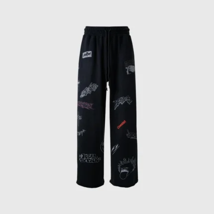 Hellstar Graffiti Hidden Pocket Sweatpants