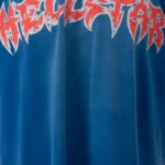 Hellstar Metal Logo T-Shirt blue