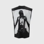 Hellstar As Above So Below Cutoff Vest Black