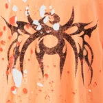 Hellstar Tribal Long Sleeve Shirt orange
