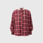Hellstar Plaid Button-Up Hoodie