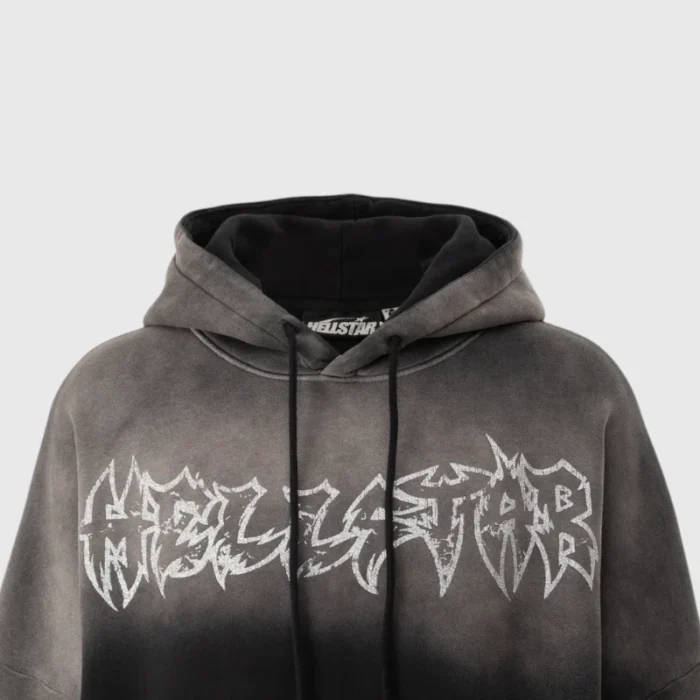 Hellstar Stars Shine Graffiti Hoodie