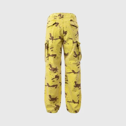 Hellstar Fatigue Cargo Yellow Pants