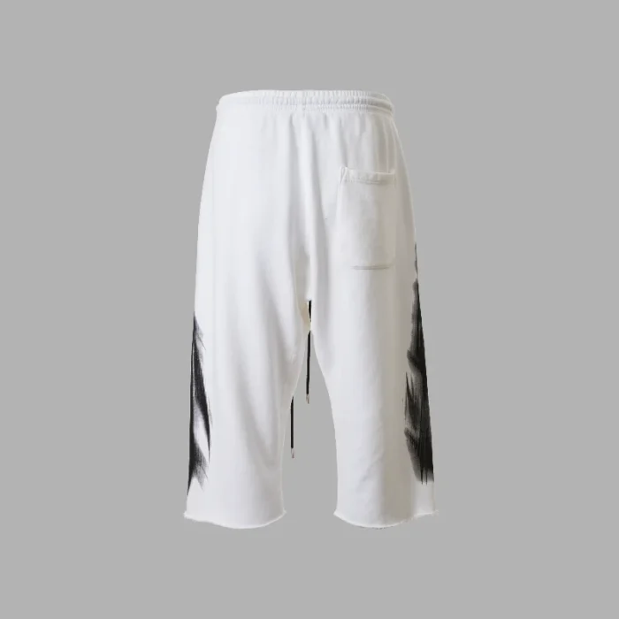 Hellstar Blur 3/4 Shorts white