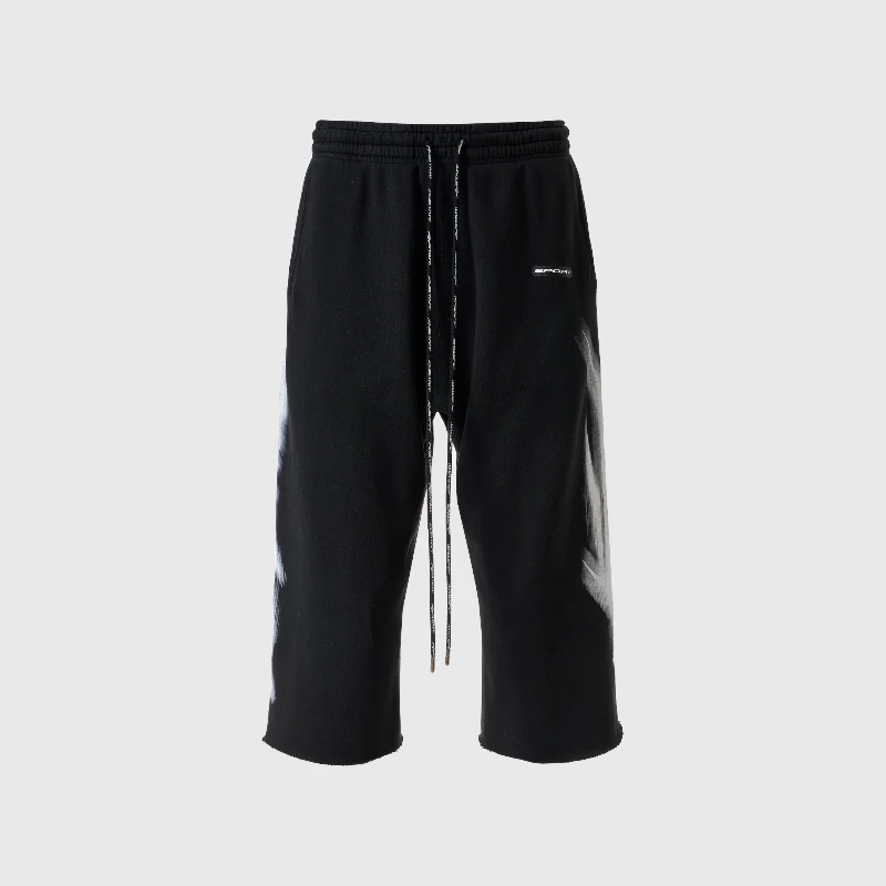 Hellstar Blur 3/4 Shorts black