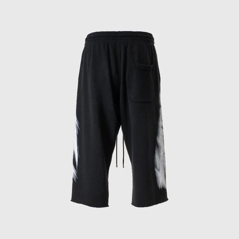 Hellstar Blur 3/4 Shorts black