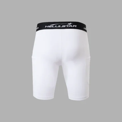 Hellstar Compression Shorts white