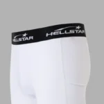 Hellstar Compression Shorts white