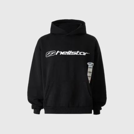 Hellstar Marathon Hoodie Black Front