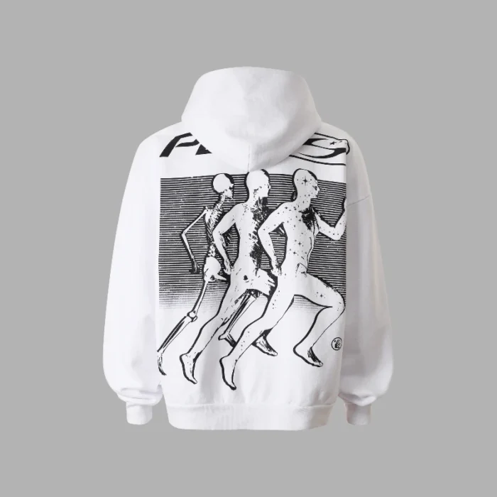 Hellstar Marathon Hoodie White Back