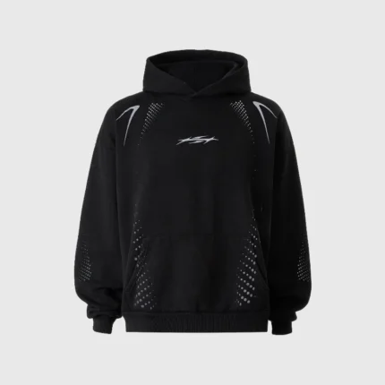 Hellstar P2P Hype Flight Hoodie Black Front