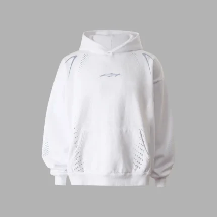 Hellstar P2P Hype Flight Hoodie White Front
