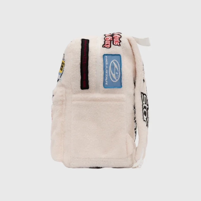 SHERPA PATCHWORK BackPack White