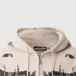Hellstar Moshpit Zip-Up Closeup Hoodie