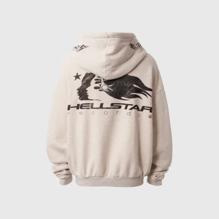 Hellstar Moshpit Zip-Up Hoodie Back