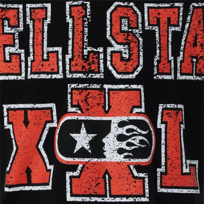 Hellstar Oversized Print HS Sports T-Shirt Black