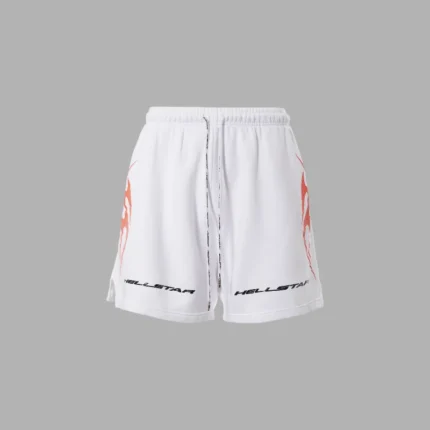 Hellstar Tribal Shorts White