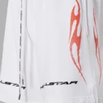 Hellstar Tribal Fame White Shorts