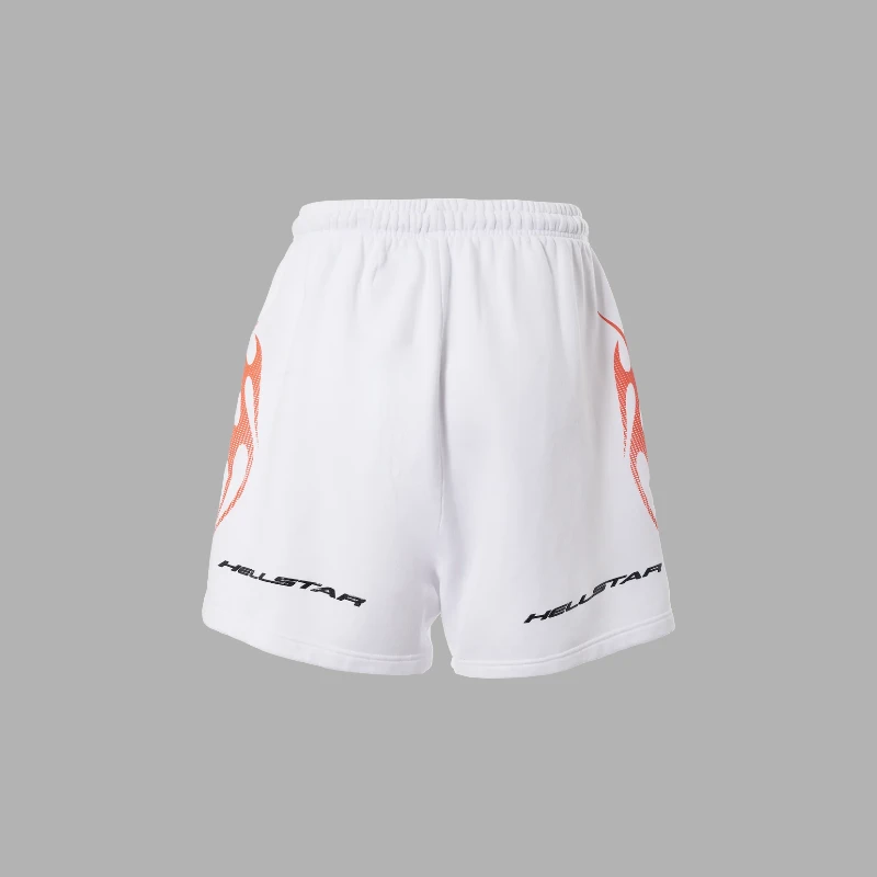 Hellstar Tribal Fame White Shorts