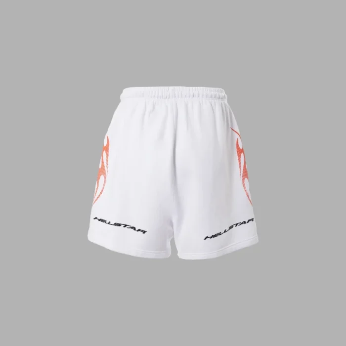 Hellstar Tribal Shorts White