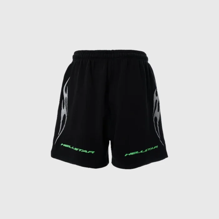 Hellstar Tribal Fame Shorts Green